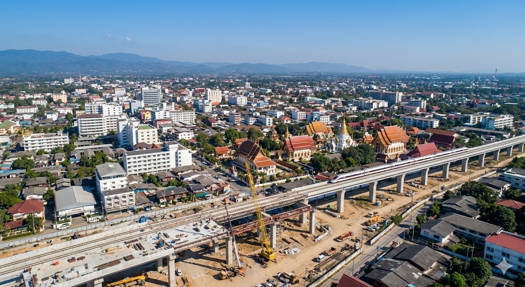 5 ทำเลทอง “ที่ดินเชียงราย” น่าลงทุนปี 2569 รับอานิสงส์รถไฟทางคู่และ Logistics